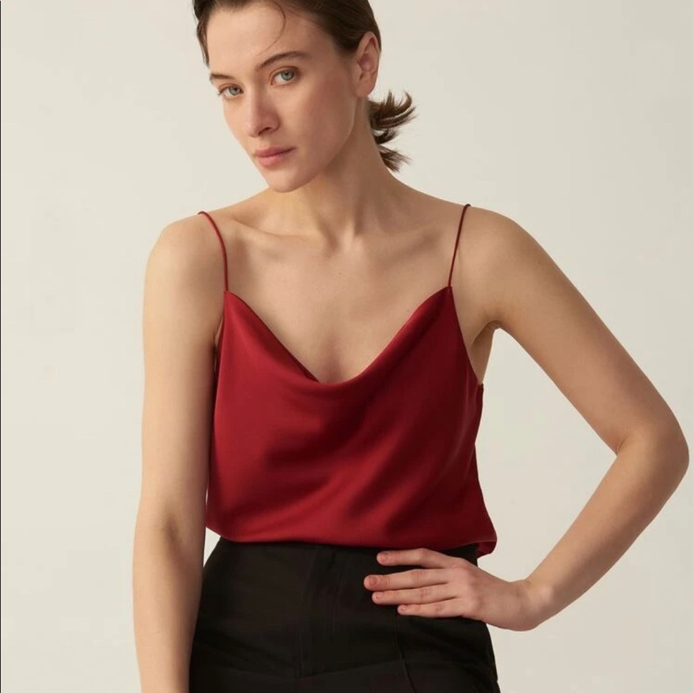 Silk cami top